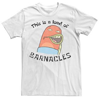 Men's Nickelodeon SpongeBob SquarePants This Is A Load Of Barnacles Quote Tee