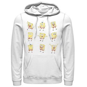 Men's Nickelodeon SpongeBob SquarePants Happy Poses Hoodie