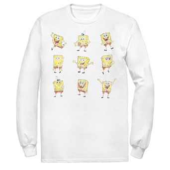 Men's Nickelodeon SpongeBob SquarePants Happy Poses Tee