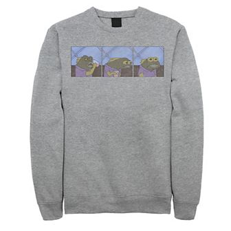 Men's Nickelodeon SpongeBob SquarePants Fish Sips Drink Meme Sweatshirt