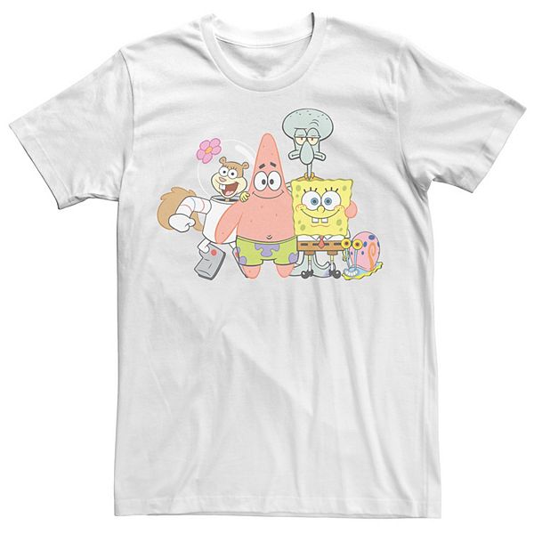 Men's Nickelodeon SpongeBob SquarePants Classic Group Shot Tee