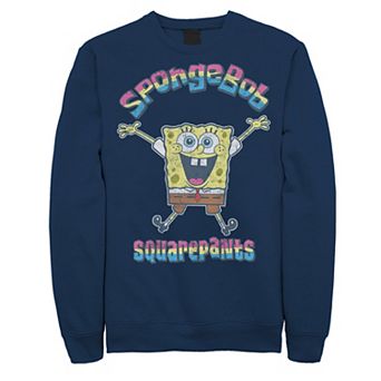 Men's Nickelodeon SpongeBob SquarePants Rainbow Logo Sweatshirt