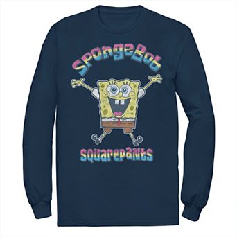 Men's Nickelodeon SpongeBob SquarePants Rainbow Logo Tee