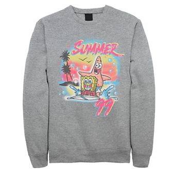 Men's SpongeBob Patrick Summer 99 Surfing Sweatshirt