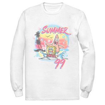 Men's SpongeBob Patrick Summer 99 Surfing Tee