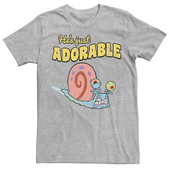 Men's SpongeBob SquarePants Gary He's Just Adorable Tee