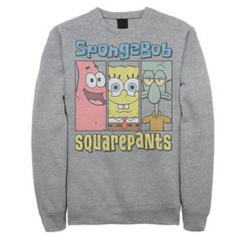 Men's SpongeBob SquarePants Trio Panels Sweatshirt