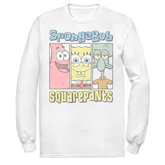 Men's SpongeBob SquarePants Trio Panels Tee