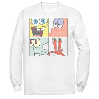 Men's Spongebob 4 Square Close Up Tee