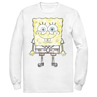 Men's Spongebob SquarePants Faded Portrait Tee