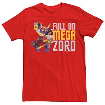 Men's Power Rangers Full On Mega Zord Tee