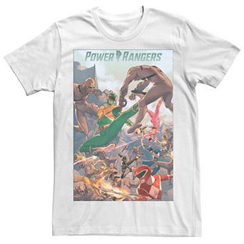 Men's Power Rangers Battle Poster Tee