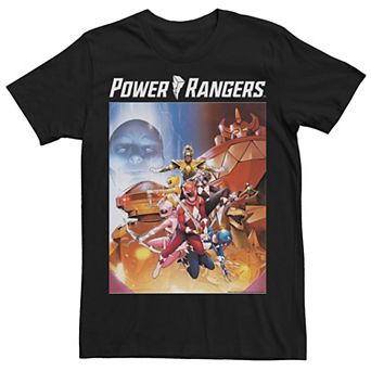 Men's Power Rangers Bad Guys Poster Tee