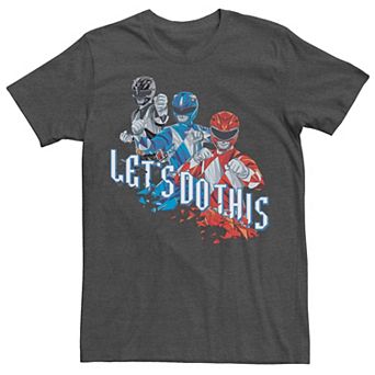 Men's Power Rangers Let's Do This Group Shot Tee