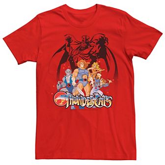 Men's ThunderCats Group Shot Logo Tee