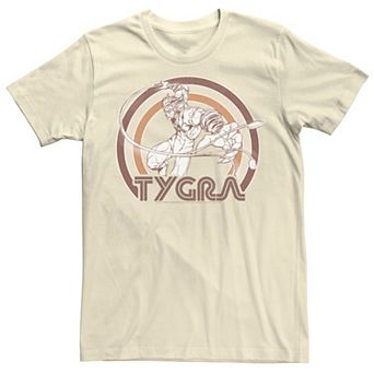 Men's ThunderCats Tygra Retro Rainbow Tee
