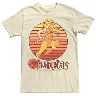 Men's Thundercats Cheetara Retro Sunset Tee