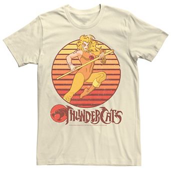 Men's Thundercats Cheetara Retro Sunset Tee