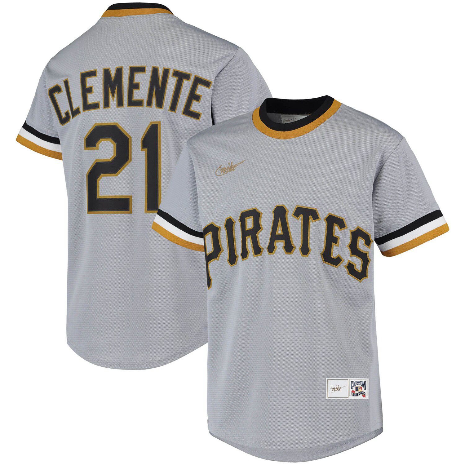 roberto clemente cooperstown collection jersey