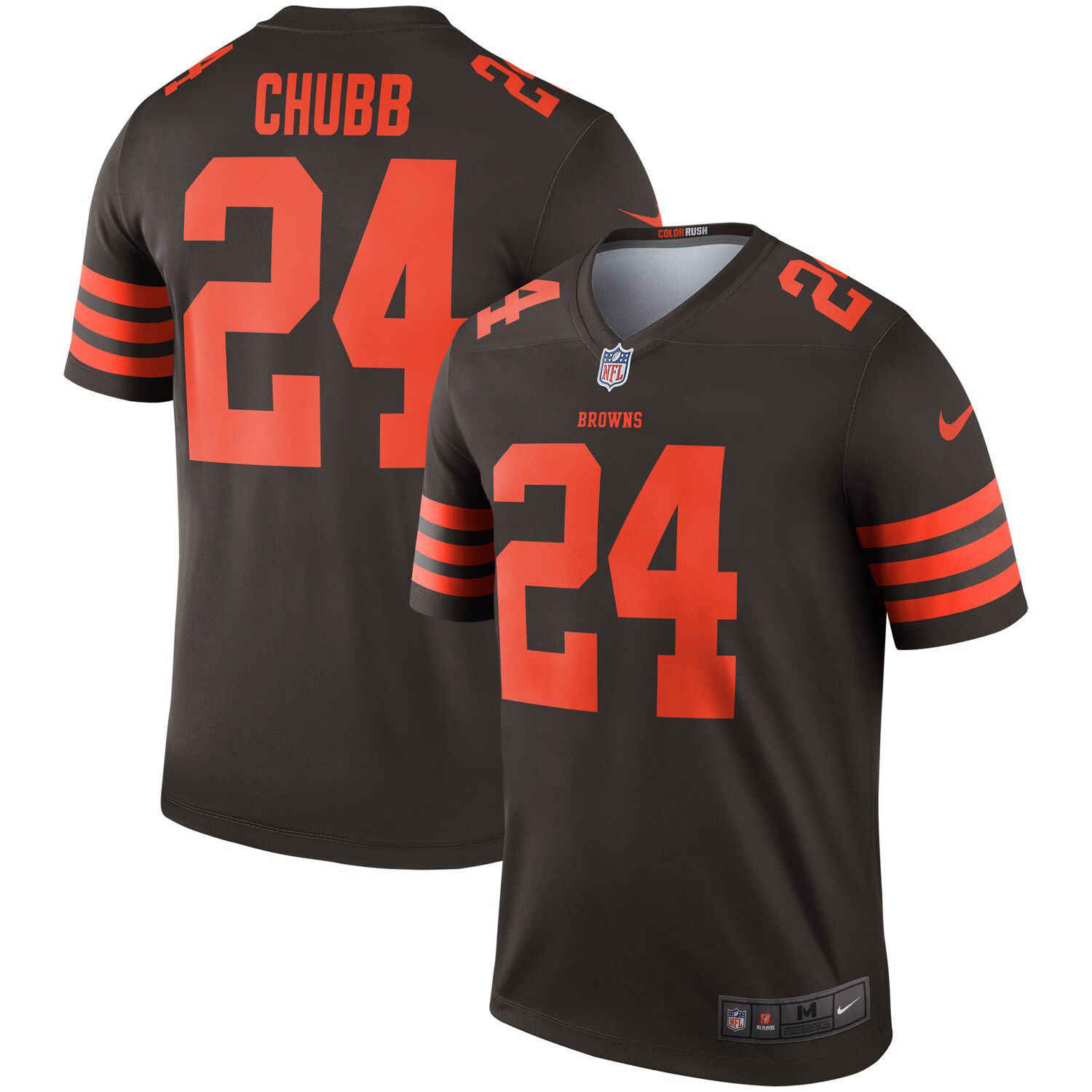 nick chubb browns jersey