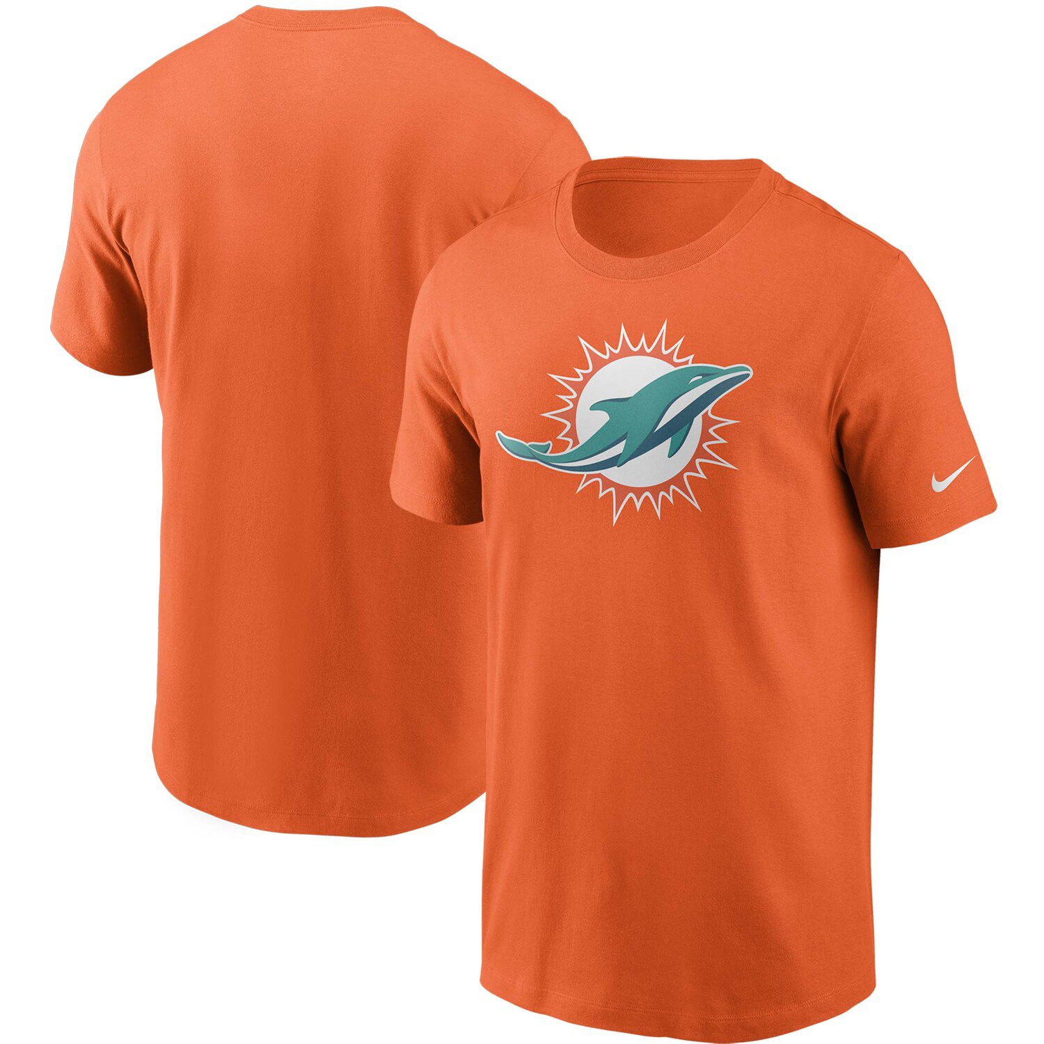 turquoise and orange nike shirt