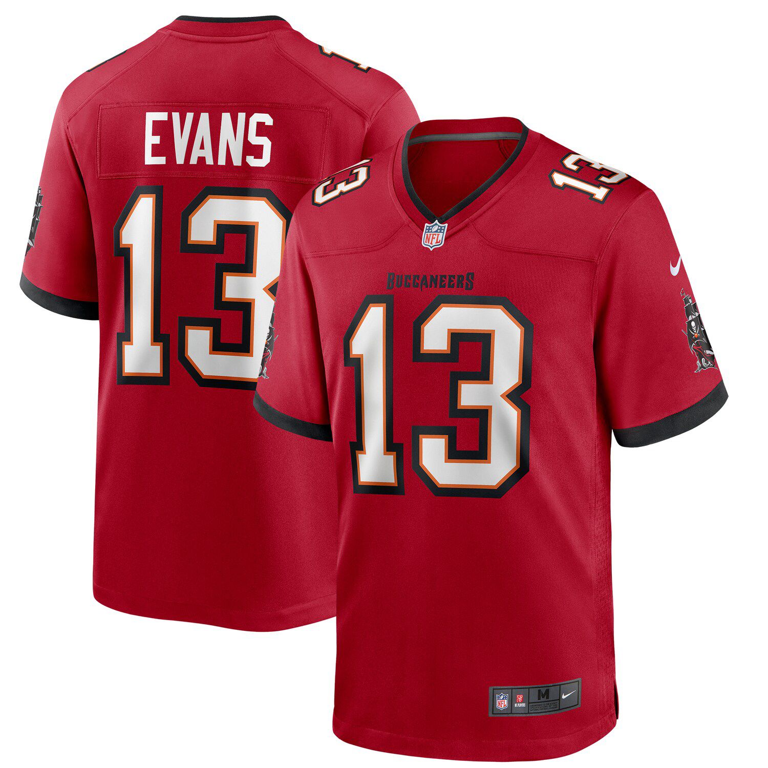 Men's Nike Mike Evans Red Tampa Bay Buccaneers Player Legend Jersey