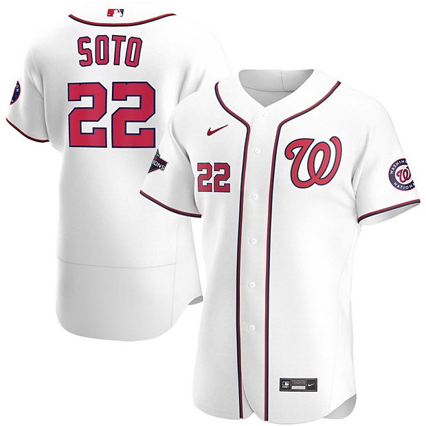 Men's Washington Nationals Nike White Official Authentic Custom Jersey