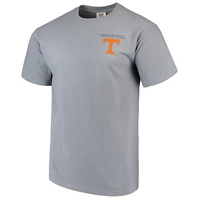 Men's Gray Tennessee Volunteers Comfort Colors Campus Scenery T-Shirt