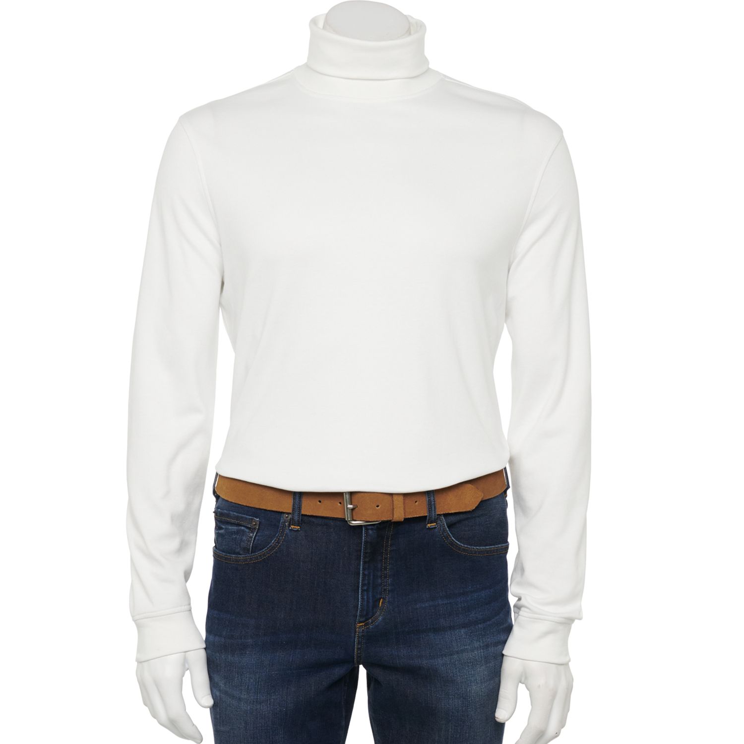 croft and barrow mens mock turtleneck