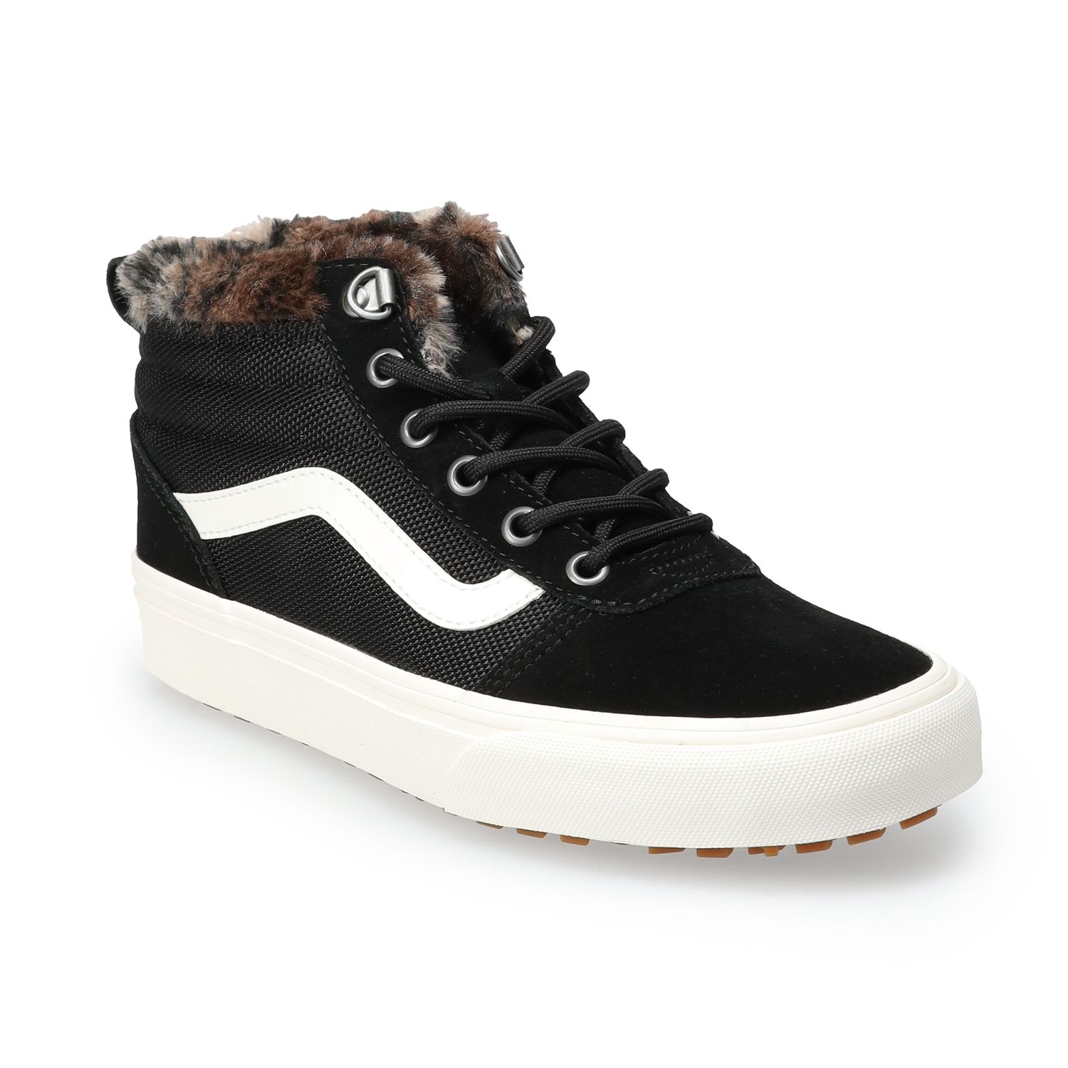 womens fur vans