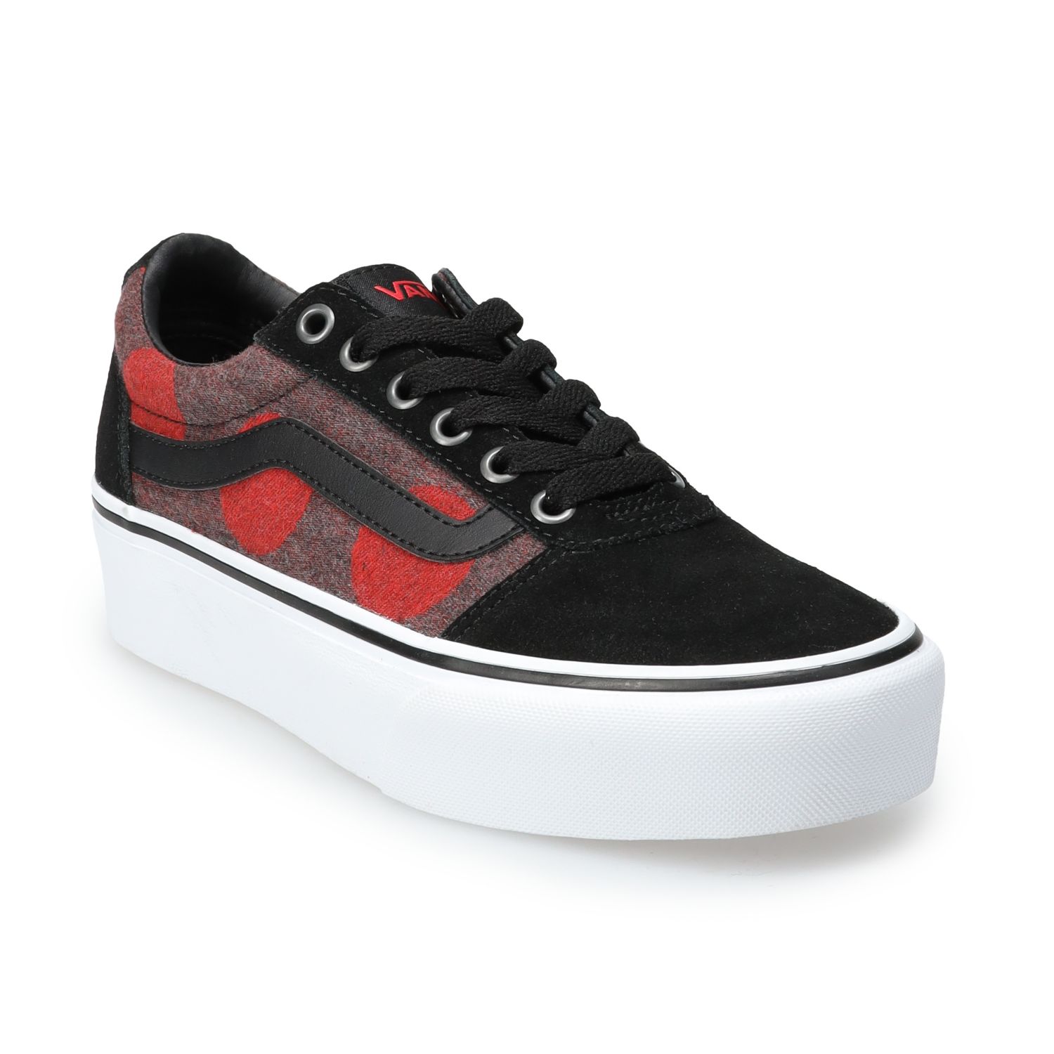 red vans womens size 7