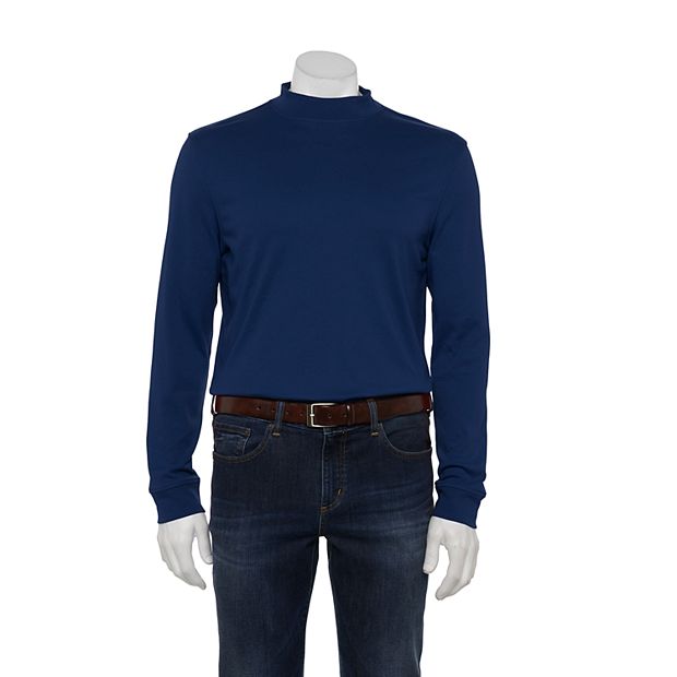 Croft and barrow 2025 mens mock turtleneck