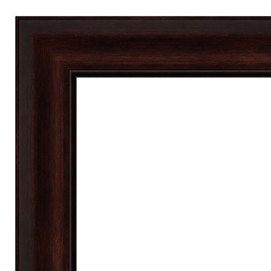 Amanti Art Coffee Bean Framed Bathroom Vanity Wall Mirror