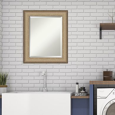 Amanti Art Elegant Framed Bathroom Vanity Wall Mirror