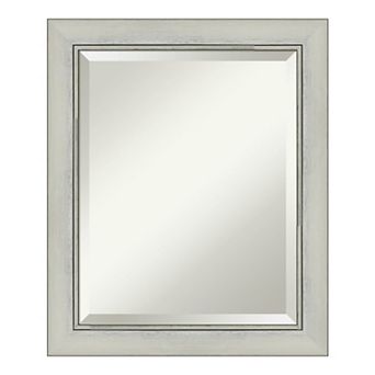 Amanti Art Flair Framed Bathroom Vanity Wall Mirror