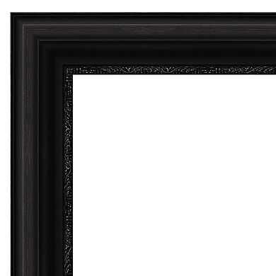 Amanti Art Parlor Framed Bathroom Vanity Wall Mirror