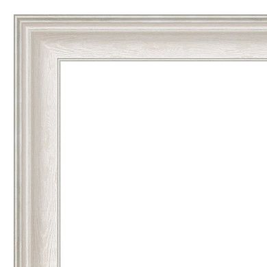 Amanti Art Trio White Wash Bathroom Vanity Wall Mirror