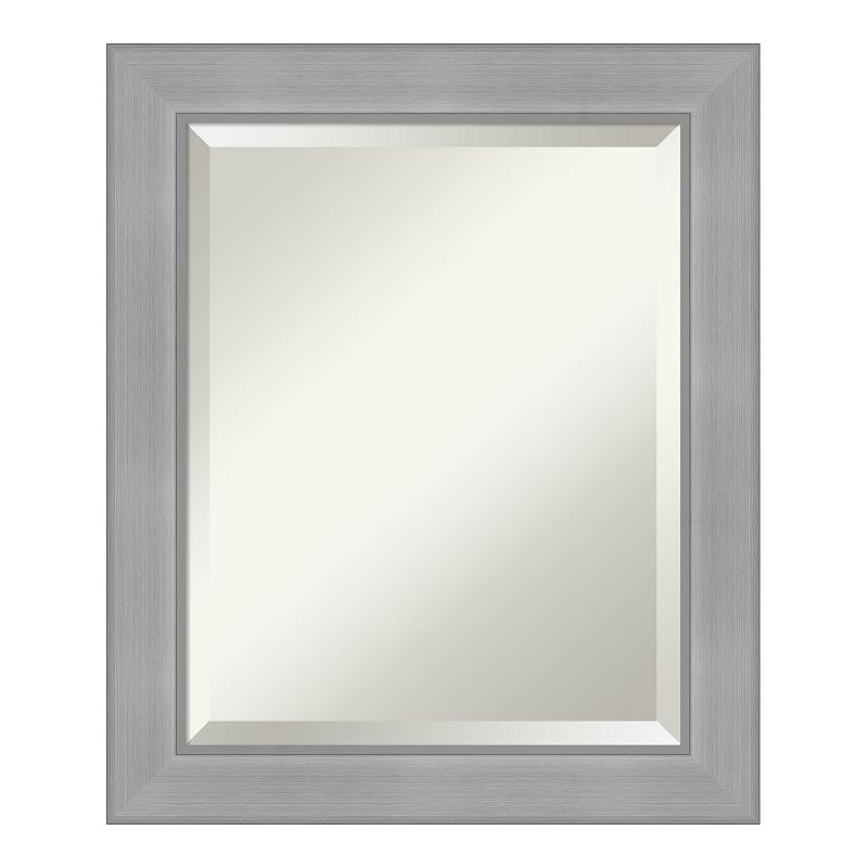 17713064 Amanti Art Vista Brushed Framed Bathroom Vanity Wa sku 17713064