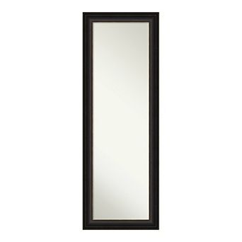 Amanti Art Trio Oil Rubbed Bronze Full Length Over-The-Door Mirror