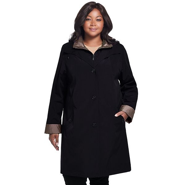 Clear raincoat hot sale plus size