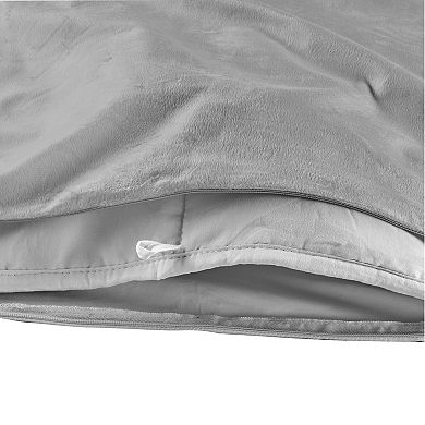 Sealy Weighted Blanket with Plush Removable Cover