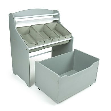 Humble Crew Multi Storage Unit with Fabric Bins