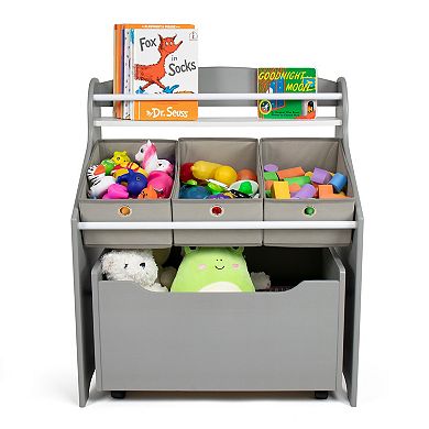 Humble Crew Multi Storage Unit with Fabric Bins