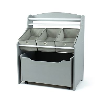 Humble Crew Multi Storage Unit with Fabric Bins