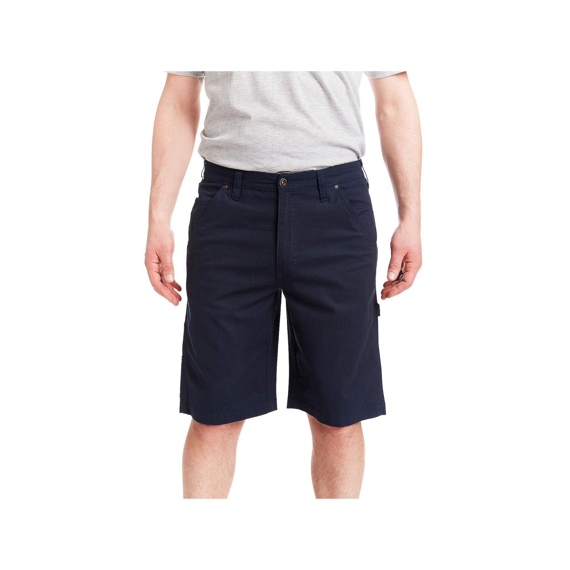 Mens Smiths Workwear Stretch Duck Carpenter Shorts, Size: 40, Blue