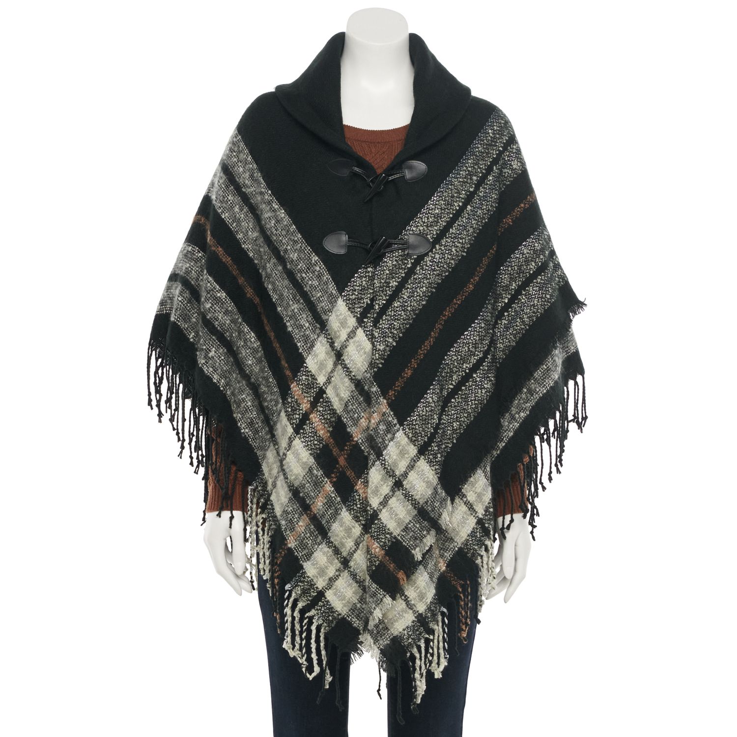 kohls poncho sweater