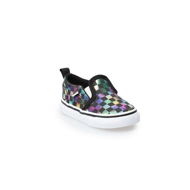 Vans slip cheap on iridescent