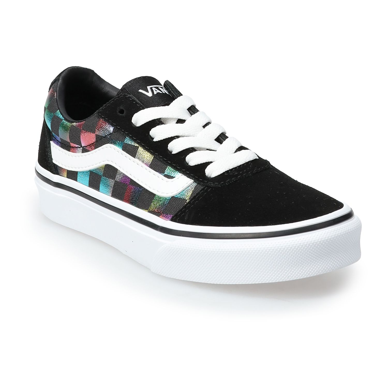 Vans® Ward Girls' Checkered Skate Shoes