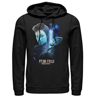 Men's Star Trek Discovery Michael Space Collage Hoodie