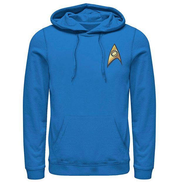 Men s Star Trek Original Series Sciences Badge T Hoodie